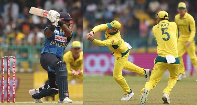 ഒ​റ്റ​യാ​ൾ സെ​ഞ്ചു​റി​യു​മാ​യി അ​സ​ല​ങ്ക, ശ്രീ​ല​ങ്ക 214നു ​പു​റ​ത്ത്; ത​ക​ർ​ച്ച​യോ​ടെ തു​ട​ങ്ങി ഓ​സീ​സ്