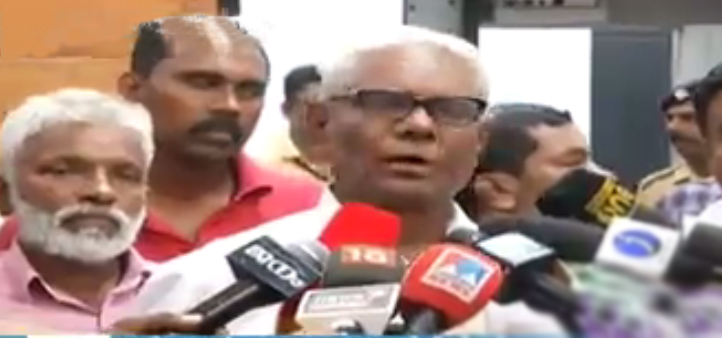 ക​രി​മ​ണ​ൽ: ച​ർ​ച്ച പ​രാ​ജ​യം