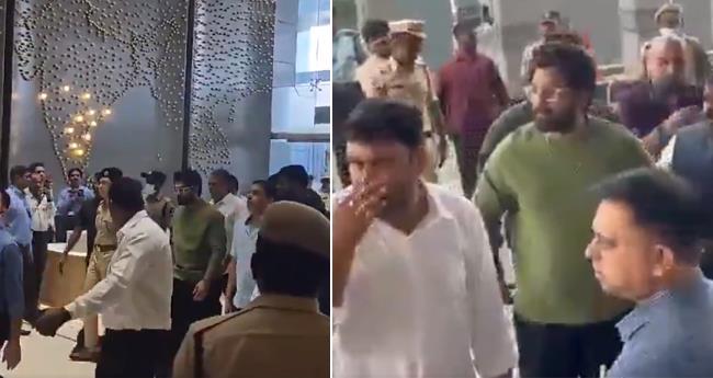 അ​ല്ലു അ​ർ​ജു​ൻ കിം​സ് ആ​ശു​പ​ത്രി​യി​ലെ​ത്തി; ശ്രീ​തേ​ജ​യെ സ​ന്ദ​ർ​ശി​ച്ചു