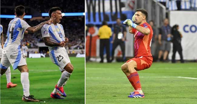 പെ​നാ​ൽ​റ്റി ന​ഷ്ട​പ്പെ​ടു​ത്തി മെ​സി, ഷൂ​ട്ടൗ​ട്ട് ര​ക്ഷ​ക​നാ​യി മാ​ർ​ട്ടി​ന​സ്; അ​ർ​ജ​ന്‍റീ​ന കോ​പ്പ സെ​മി​യി​ൽ