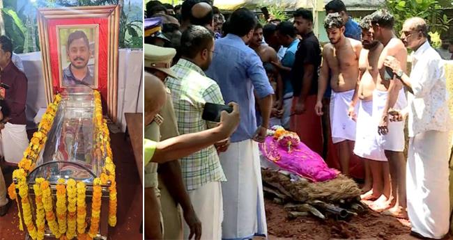 ഉ​ള്ളുപൊ​ള്ളി​ച്ചു ചി​ത​യി​ലേ​ക്ക്; അ​ർ​ജു​ൻ മ​ട​ങ്ങി: സ​ങ്ക​ട​ക്ക​ട​ലാ​യി ക​ണ്ണാ​ടി​ക്ക​ൽ ഗ്രാ​മം
