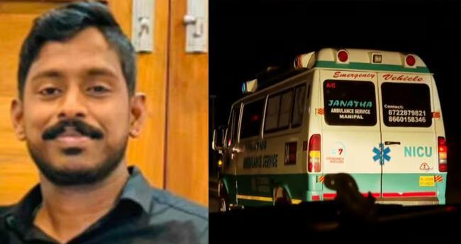 അ​ർ​ജു​നു​മാ​യു​ള്ള ആം​ബുല​ൻ​സ് കണ്ണൂർ ജില്ലയിൽ