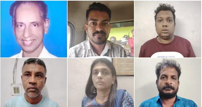 വാ​ഹ​നാ​പ​ക​ട​മെ​ന്ന് ക​രു​തി​യ സം​ഭ​വം കൊ​ല​പാ​ത​കം; അ​ഞ്ചു പേ​ർ പി​ടി​യി​ൽ