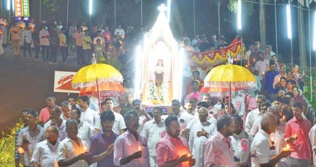 ഭരണങ്ങാനത്ത് ഇന്ന് പ്രധാന തിരുനാൾ