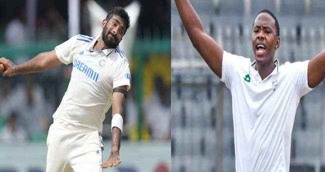 ഐ​സി​സി ടെ​സ്റ്റ് റാ​ങ്കിം​ഗ്: ബും​റ​യ്ക്ക് ഒ​ന്നാം സ്ഥാ​നം ന​ഷ്ട​മാ​യി; റ​ബാ​ഡ ഒ​ന്നാ​മ​ത്