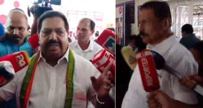 കോ​ഴ ആ​രോ​പ​ണ​ത്തെ​ക്കു​റി​ച്ച് ചോ​ദ്യം: ന​മ​സ്കാ​രം പ​റ​ഞ്ഞ് ചാ​ക്കോ, ഒ​ന്നും പ​റ​യാ​തെ ഗോ​വി​ന്ദ​ൻ