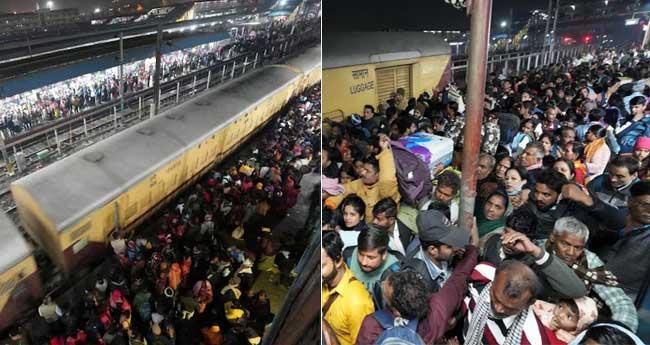 ന്യൂ​ഡ​ൽ​ഹി സ്റ്റേ​ഷ​നി​ലെ അ​പ​ക​ടം: മ​രി​ച്ച​വ​രു​ടെ കു​ടും​ബാം​ഗ​ങ്ങ​ൾ​ക്ക് 10 ല​ക്ഷം രൂ​പ പ്ര​ഖ്യാ​പി​ച്ച് റെ​യി​ൽ​വേ