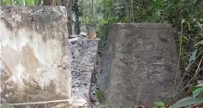 കോഴിക്കോട് അധ്യാപകൻ വനഭൂമിയിൽ മതിൽകെട്ടി; വനംവകുപ്പെത്തി പൊളിപ്പിച്ചു