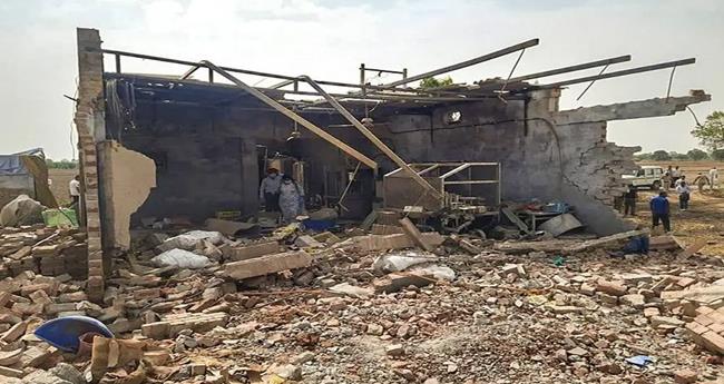 പ​ഞ്ചാ​ബി​ലെ പ​ട​ക്ക നി​ർ​മാ​ണ​ശാ​ല​യി​ൽ പൊ​ട്ടി​ത്തെ​റി: നാ​ല് പേ​ർ മ​രി​ച്ചു