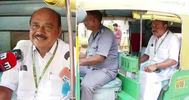 തു​ട​ക്കം ഭാ​ഗ്യ​ചി​ഹ്ന​ത്തി​ൽ; പാ​ർ​ല​മെ​ന്‍റി​ലേ​ക്ക് ഓ​ട്ടോ​റി​ക്ഷ​യി​ലെ​ത്തി ഫ്രാ​ൻ​സി​സ് ജോ​ർ​ജ്