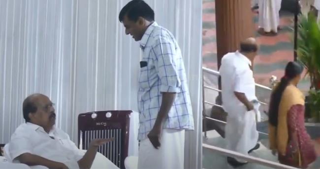 മ​ന്ത്രി സ​ജി ചെ​റി​യാ​ന്‍ എ​ത്താ​ൻ വൈ​കി; പ്ര​കോ​പി​ത​നാ​യി വേ​ദി​വി​ട്ട്  ജി.​സു​ധാ​ക​ര​ന്‍