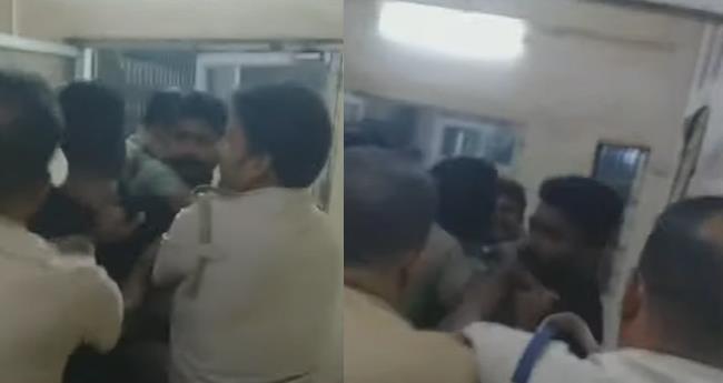 മ­​ദ്യ­​ല­​ഹ­​രി­​യി​ല്‍ പോ­​ലീ­​സി­​ന് നേ­​രേ അ­​തി­​ക്ര​മം; സൈ­​നി­​ക സ­​ഹോ­​ദ­​ര­​ങ്ങ​ള്‍ ക­​സ്­​റ്റ­​ഡി­​യി​ല്‍