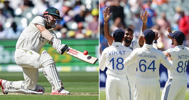 ക​ട​ന്നാ​ക്ര​മി​ച്ച് ബും​റ, തലയുയർത്തി ഹെ​ഡ്; അ​ഡ്‌​ലെ​യ്ഡി​ൽ ഓ​സ്ട്രേ​ലി​യ​യ്ക്ക് ലീ​ഡ്