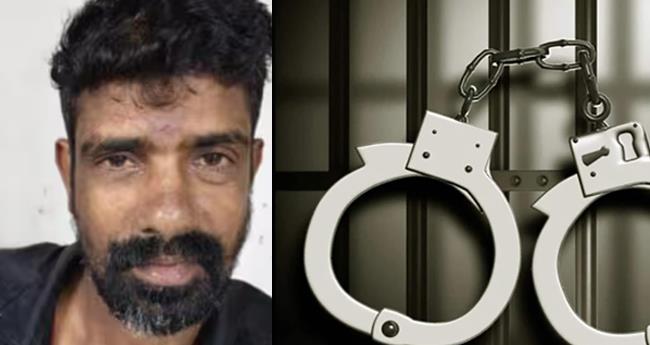 വെ​ട്ടു​ക​ത്തി​യു​മാ​യി യു​വ​തി​യു​ടെ വീ​ട്ടി​ൽ അ​തി​ക്ര​മി​ച്ച് ക​യ​റി ഭീ​ഷ​ണി​പ്പെ​ടു​ത്തി;  പ്ര​തി അ​റ​സ്റ്റി​ൽ