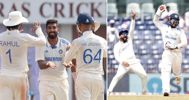 ഇ​ന്ത്യ​ൻ പേ​സ് കൊ​ടു​ങ്കാ​റ്റി​ൽ ബം​ഗ്ലാ​ദേ​ശ് വീ​ണു; 149 റ​ൺ​സി​നു പു​റ​ത്ത്