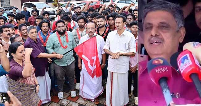 "ആ​ർ​എ​സ്എ​സി​ന് വേ​ണ്ടി​യാ​ണ് ശ​ര​ണ്‍ച​ന്ദ്ര​ൻ പ്ര​തി​യാ​യ​ത്': വി​ചി​ത്ര വി​ശ​ദീ​ക​ര​ണ​വു​മാ​യി സി​പി​എം പ​ത്ത​നം​തി​ട്ട ജി​ല്ലാ സെ​ക്ര​ട്ട​റി
