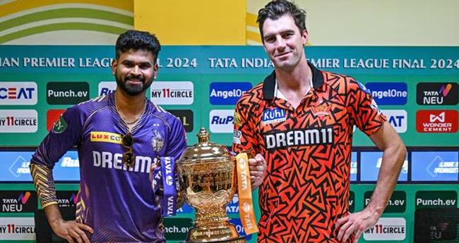 ഐ​പി​എ​ൽ ഫൈ​ന​ൽ; ഹൈ​ദ​രാ​ബാ​ദി​ന് ടോ​സ്