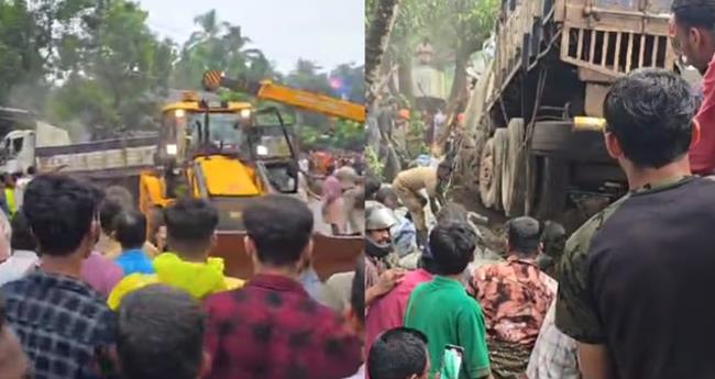 ക​ല്ല​ടി​ക്കോ​ട് അ​പ​ക​ടം; സി​മ​ന്‍റ് ലോ​റി​യു​ടെ ഡ്രൈ​വ​ര്‍​ക്കെ​തി​രെ​യും ന​ര​ഹ​ത്യാ​ക്കു​റ്റം ചു​മ​ത്തി