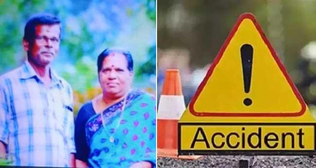കാ​സ​ര്‍​ഗോ​ട്ട് കാ​റും സ്‌​കൂ​ട്ട​റും കൂ​ട്ടി​യി​ടി​ച്ച് അ​പ​ക​ടം; ദ​മ്പ​തി​ക​ൾ​ക്ക് ദാ​രു​ണാ​ന്ത്യം