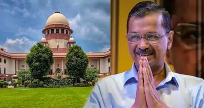 "അ​ന​ന്ത​കാ​ലം ത​ട​വി​ലി​ടു​ന്ന​ത് ശ​രി​യ​ല്ല': സി​ബി​ഐ കേ​സി​ലും കേ​ജ​രി​വാ​ളി​ന് ജാ​മ്യം