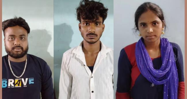 കോ​ട്ട​യ്ക്ക​ലി​ൽ 16 കി​ലോ ക​ഞ്ചാ​വു​മാ​യി മൂ​ന്ന് പേ​ർ അ​റ​സ്റ്റി​ൽ