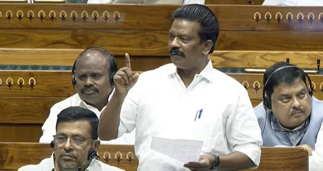 വ​ഖ​ഫ് ഭേ​ദ​ഗ​തി ബി​ല്ലി​ലൂ​ടെ സ​മൂ​ഹ​ത്തെ ഭി​ന്നി​പ്പി​ക്കാ​ൻ ശ്ര​മ​മെ​ന്ന് കെ. ​രാ​ധാ​കൃ​ഷ്ണ​ൻ എംപി