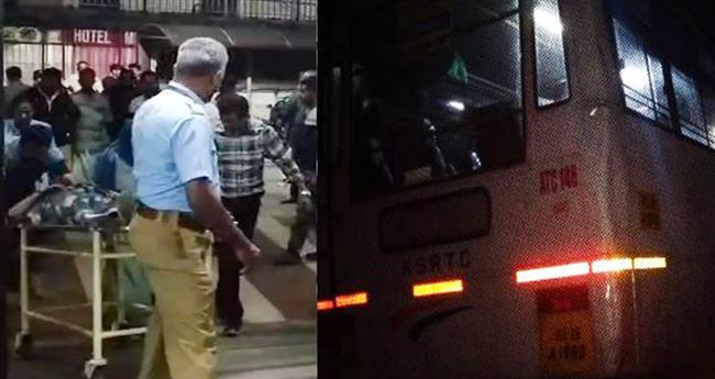 കെ​എ​സ്ആ​ർ​ടി​സി വി​നോ​ദ​യാ​ത്ര ബ​സ് അ​പ​ക​ട​ത്തി​ൽ​പ്പെ​ട്ട് 16 പേ​ർ​ക്ക് പ​രി​ക്ക്, നാ​ല് പേ​ർ​ക്ക് ഗു​രു​ത​രം