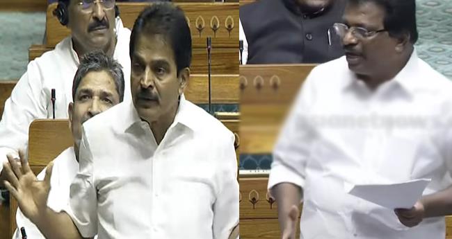 ക​ന്യാ​സ്ത്രീ​ക​ളു​ടെ അ​റ​സ്റ്റ് ലോ​ക്‌​സ​ഭ​യി​ൽ ഉ​ന്ന​യി​ച്ച് കോ​ണ്‍​ഗ്ര​സ്; വെ​ളി​വാ​കു​ന്ന​ത് ബി​ജെ​പി​യു​ടെ ഇ​ര​ട്ട​ത്താ​പ്പെ​ന്ന് വേ​ണു​ഗോ​പാ​ൽ