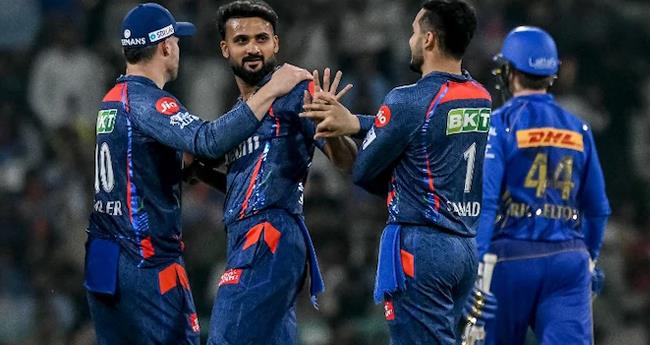 മും​ബൈ ഇ​ന്ത്യ​ൻ​സി​നെ വീ​ഴ്ത്തി; ല​ക്നോ സൂ​പ്പ​ർ ജ​യ​ന്‍റ്സി​ന് ര​ണ്ടാം ജ​യം