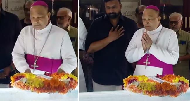എം.​ടി ഒ​രു ന​ക്ഷ​ത്ര​മാ​യി​രു​ന്നു, അ​ദ്ദേ​ഹം വ​ഴി​കാ​ട്ടി​യാ​ണ്: ബി​ഷ​പ് ഡോ. ​വ​ർ​ഗീ​സ് ച​ക്കാ​ല​യ്ക്ക​ൽ