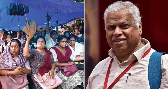 ആ​ശ​മാ​രു​ടേ​ത് സ്‌​പോ​ണ്‍​സേ​ഡ് സ​മ​രം, പി​ന്നി​ൽ സു​രേ​ഷ് ഗോ​പി​യും ബി​ജെ​പി​യും: എം.​വി. ജ​യ​രാ​ജ​ന്‍