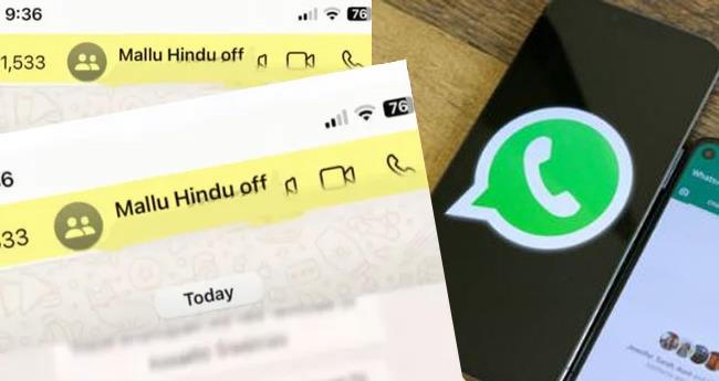 മ​താ​ടി​സ്ഥാ​ന​ത്തി​ൽ വാ​ട്സ്ആപ് ഗ്രൂ​പ്പ്: ഇ​ന്ന് ഡി​ജി​പി​ക്ക് റി​പ്പോ​ർ​ട്ട്‌ സ​മ​ർ​പ്പി​ക്കും