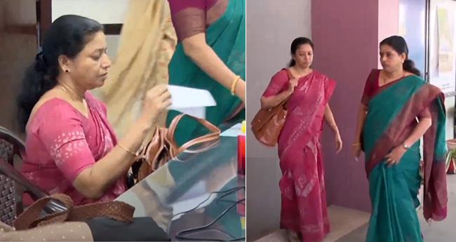 ന​വീ​ന്‍ ബാ​ബു​വി​ന്‍റെ ഭാ​ര്യ മ​ഞ്ജു​ഷ പ​ത്ത​നം​തി​ട്ട ക​ള​ക്‌​ട്രേ​റ്റി​ല്‍ ജോ​ലി​യി​ൽ പ്ര​വേ​ശി​ച്ചു
