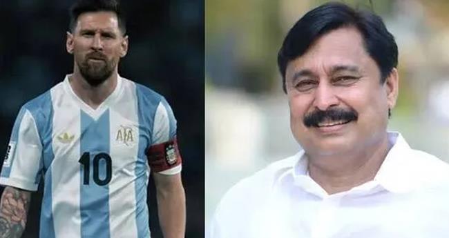 മെ​സി കേ​ര​ള​ത്തി​ൽ ക​ളി​ക്കാ​നെ​ത്തും; കാ​യി​ക മ​ന്ത്രി