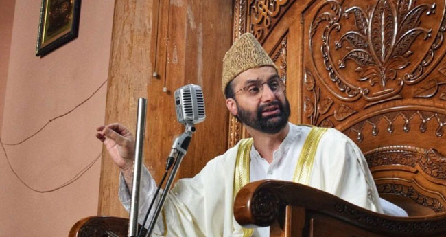 മിർവായിസ് ഫറൂഖിനെ വീട്ടുതടങ്കലിൽനിന്നു മോചിപ്പിച്ചു