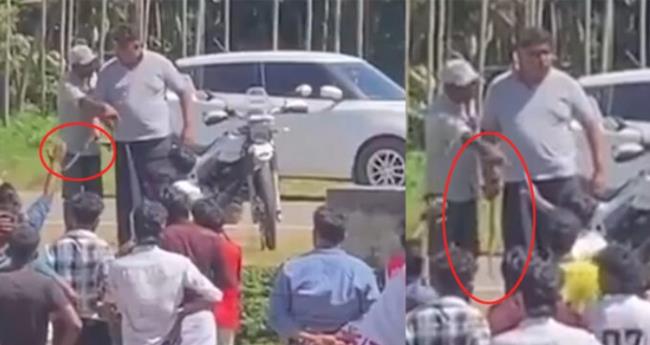 ഫു​ട്ബോ​ൾ മ​ത്സ​ര​ത്തി​നി​ടെ വ​ടി​വാ​ൾ വീ​ശി ഭീ​ഷ​ണി; ലീ​ഗ് നേ​താ​വി​ന്‍റെ മ​ക​ൻ അ​റ​സ്റ്റി​ൽ