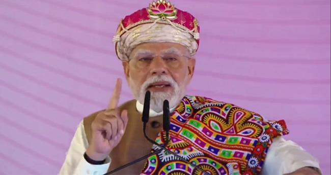 വേ​ണ്ടി​വ​ന്നാ​ൽ ശ​ത്രു​ക്ക​ളെ വീ​ട്ടി​ൽ ക​യ​റി ഇ​ല്ലാ​താ​ക്കും, പു​തി​യ ഇ​ന്ത്യ ഒ​രു ഭീ​ഷ​ണി​ക​ളെ​യും ഭ​യ​ക്കു​ന്നി​ല്ല: പ്ര​ധാ​ന​മ​ന്ത്രി