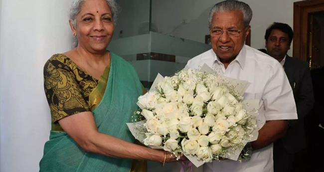 നി​ര്‍​മ​ലാ സീ​താ​രാ​മ​നും മു​ഖ്യ​മ​ന്ത്രി​യു​മാ​യു​ള്ള കൂ​ടി​ക്കാ​ഴ്ച അ​വ​സാ​നി​ച്ചു; ആ​ശാ​സ​മ​രം ച​ർ​ച്ച​യാ​യി​ല്ല