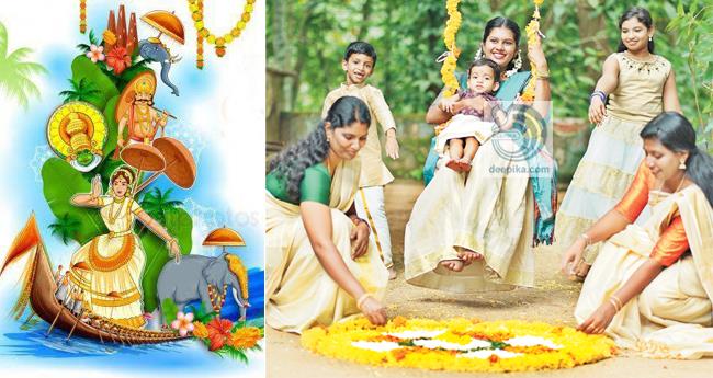 ഇ​ന്ന് പൊ​ന്നി​ൻ തി​രു​വോ​ണം; ആ​ഘോ​ഷ​ത്തി​മി​ർ​പ്പി​ൽ നാ​ടും ന​ഗ​ര​വും