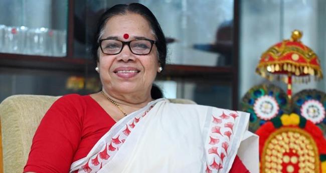 ആ​രോ​ഗ്യ​മ​ന്ത്രി​ക്കെ​തി​രാ​യ കെ.​എം. ഷാ​ജി​യു​ടെ പ​രാ​മ​ർ​ശ​ത്തെ വി​മ​ർ​ശി​ച്ച് പി.​കെ. ശ്രീ​മ​തി