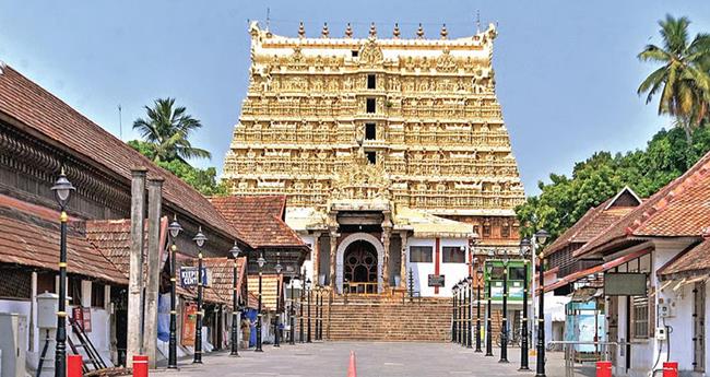 പ​ത്മ​നാ​ഭ​സ്വാ​മി ക്ഷേ​ത്ര​ത്തി​ൽ പോ​ലീ​സ് ഉ​ദ്യോ​ഗ​സ്ഥ​ന്‍റെ തോ​ക്കി​ൽ നി​ന്നും അ​ബ​ദ്ധ​ത്തി​ൽ വെ​ടി പൊ​ട്ടി