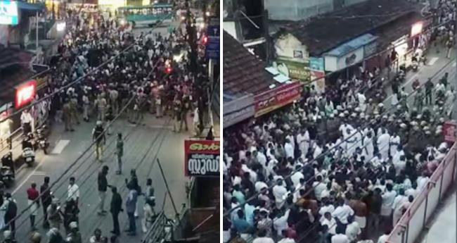 പേ​രാ​മ്പ്ര സം​ഘ​ർ​ഷം: സ്‌​ഫോ​ട​ക​വ​സ്തു എ​റി​ഞ്ഞ​താ​ര്‍? പ​രി​ശോ​ധ​ന​യു​മാ​യി ഫോ​റ​ന്‍​സി​ക് വി​ദ​ഗ്ധ​രും