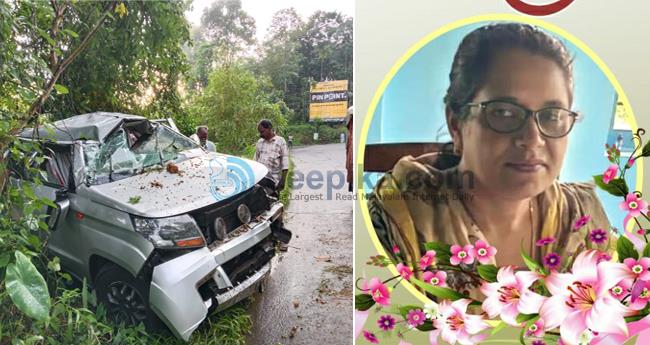 മ​ക​ളു​ടെ വി​വാ​ഹ​ദി​ന​ത്തി​ൽ വാ​ഹ​നാ​പ​ക​ടം; അ​ധ്യാ​പി​ക​യ്ക്ക് ദാ​രു​ണാ​ന്ത്യം