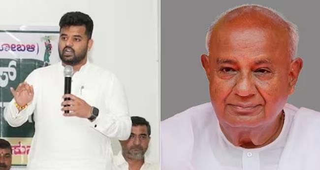 ക്ഷ​മ പ​രീ​ക്ഷി​ക്ക​രു​ത്; പ്ര​ജ്വ​ൽ രേ​വ​ണ്ണ​യ്ക്ക്  താ​ക്കീ​തു​മാ​യി ദേ​വ​ഗൗ​ഡ