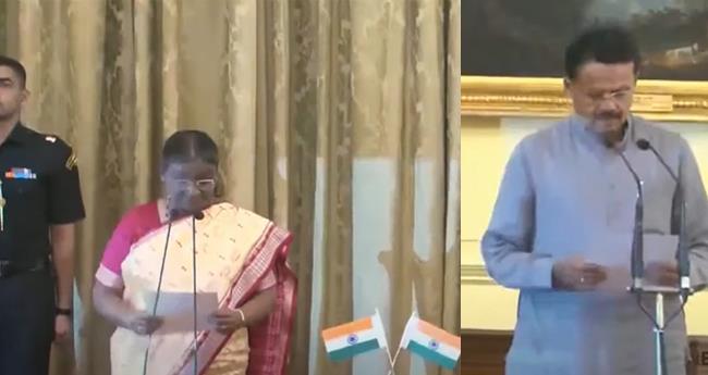 ഭ​ര്‍​തൃ​ഹ​രി മ​ഹ്താ​ബ് പ്രോ​ടെം സ്പീ​ക്ക​റാ​യി സ​ത്യ​പ്ര​തി​ജ്ഞ ചെ​യ്തു