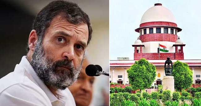 "സ്വാ​ത​ന്ത്ര്യ​സ​മ​ര സേ​നാ​നി​ക​ളെ അ​പ​മാ​നി​ക്ക​രു​ത്': സ​വ​ർ​ക്ക​ർ വി​ഷ​യ​ത്തി​ൽ രാ​ഹു​ലി​നെ വി​മ​ർ​ശി​ച്ച് സു​പ്രീം​കോ​ട​തി
