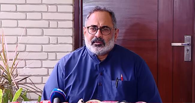 ക​ന്യാ​സ്ത്രീ​ക​ളു​ടെ അ​റ​സ്റ്റ്: സി​ബി​സി​ഐ അ​ധ്യ​ക്ഷ​നു​മാ​യി രാ​ജീ​വ് ച​ന്ദ്ര​ശേ​ഖ​ർ കൂ​ടി​ക്കാ​ഴ്ച ന​ട​ത്തി
