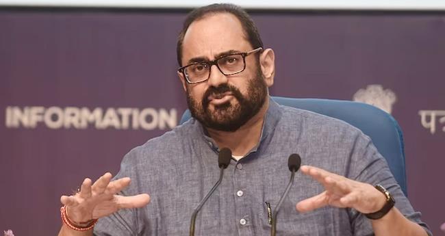 ഭ​യ​ന്ന് പി​ന്മാ​റു​ന്ന​വ​ര​ല്ല ശോ​ഭ സു​രേ​ന്ദ്ര​നും ബി​ജെ​പി​യും: രാ​ജീ​വ് ച​ന്ദ്ര​ശേ​ഖ​ർ