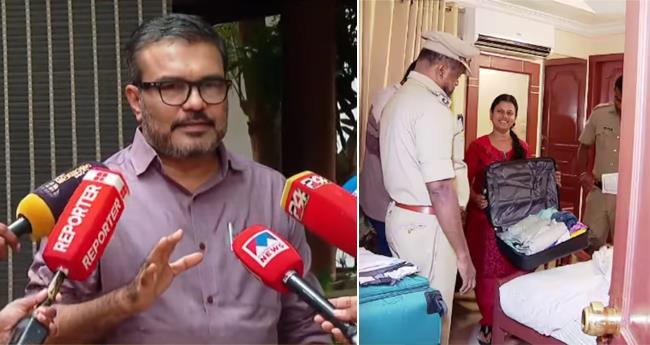 പോ​ലീ​സ് റെ​യ്ഡ് ആ​ളെ​ക്കൂ​ട്ടി കോ​ണ്‍​ഗ്ര​സ് അ​ട്ടി​മ​റി​ച്ചു: എം.​ബി. രാ​ജേ​ഷ്