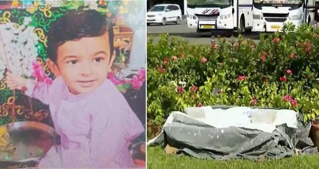 നെ​ടു​മ്പാ​ശേ​രി വി​മാ​ന​ത്താ​വ​ള​ത്തി​ൽ മാ​ലി​ന്യ​ക്കു​ഴി​യി​ല്‍ വീ​ണ് മൂ​ന്നു​വ​യ​സു​കാ​ര​ന് ദാ​രു​ണാ​ന്ത്യം